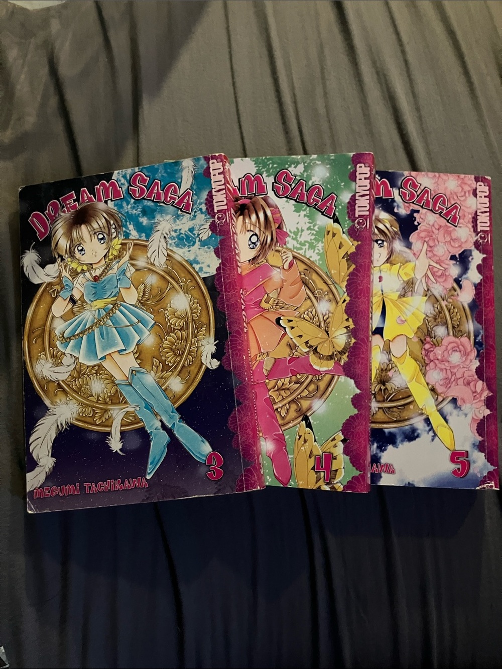 Dream Saga Kids Manga Set - Pink, Yellow, Blue Covers
